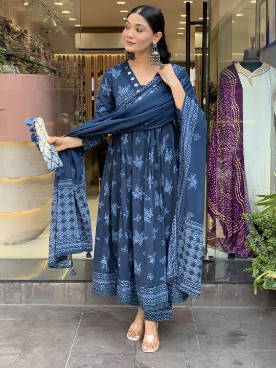 Trendy bluish Dress