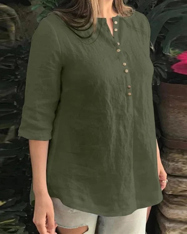 Casual Mahendi Pure Cotton Women Top