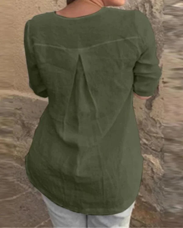 Casual Mahendi Pure Cotton Women Top