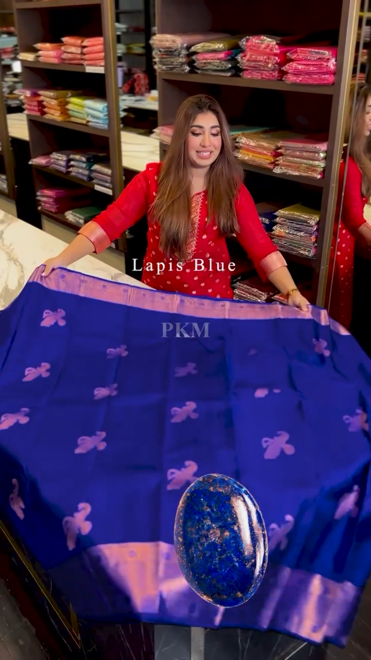 Opulent Royal Blue Soft Banarasi Silk Saree With Adoring Blouse Piece