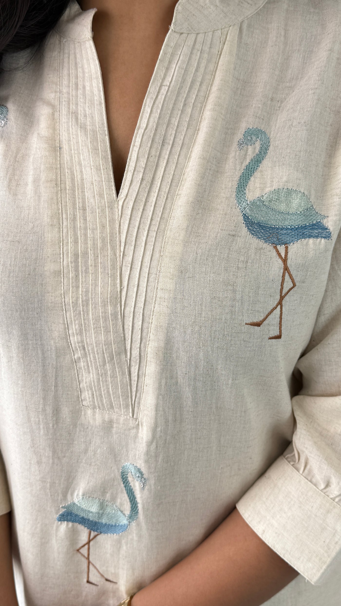 Flamingo Sky Kurta Pants