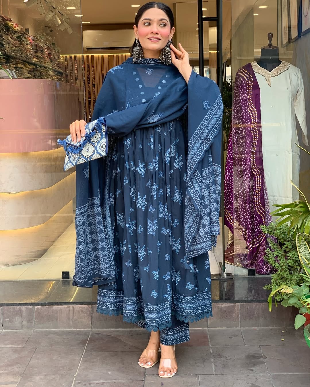 Trendy bluish Dress