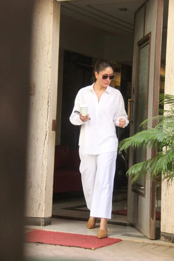 Kareena Kapoor White Co-ord Set