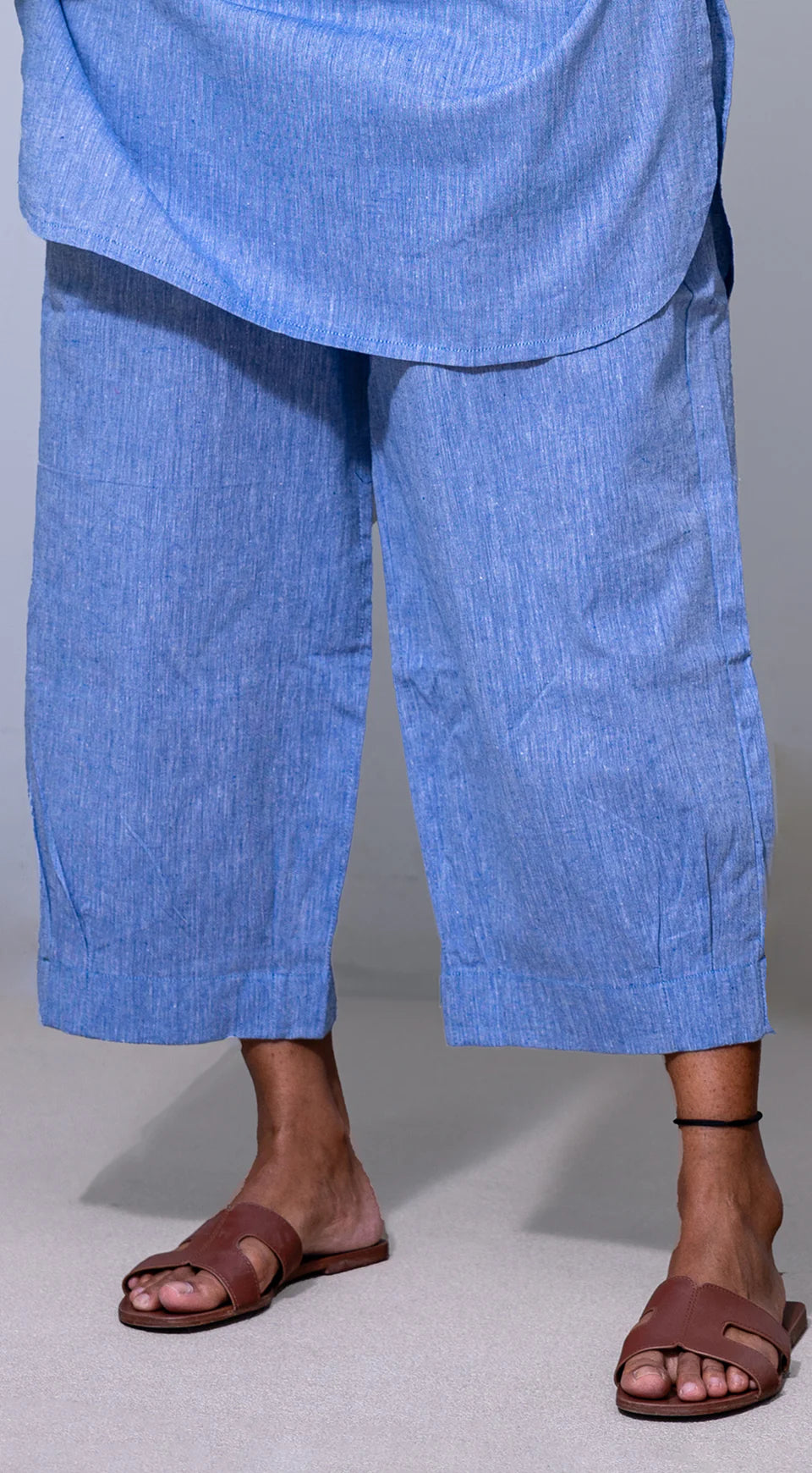 Sky BlueCasual Cotton Co-ord Set for Women