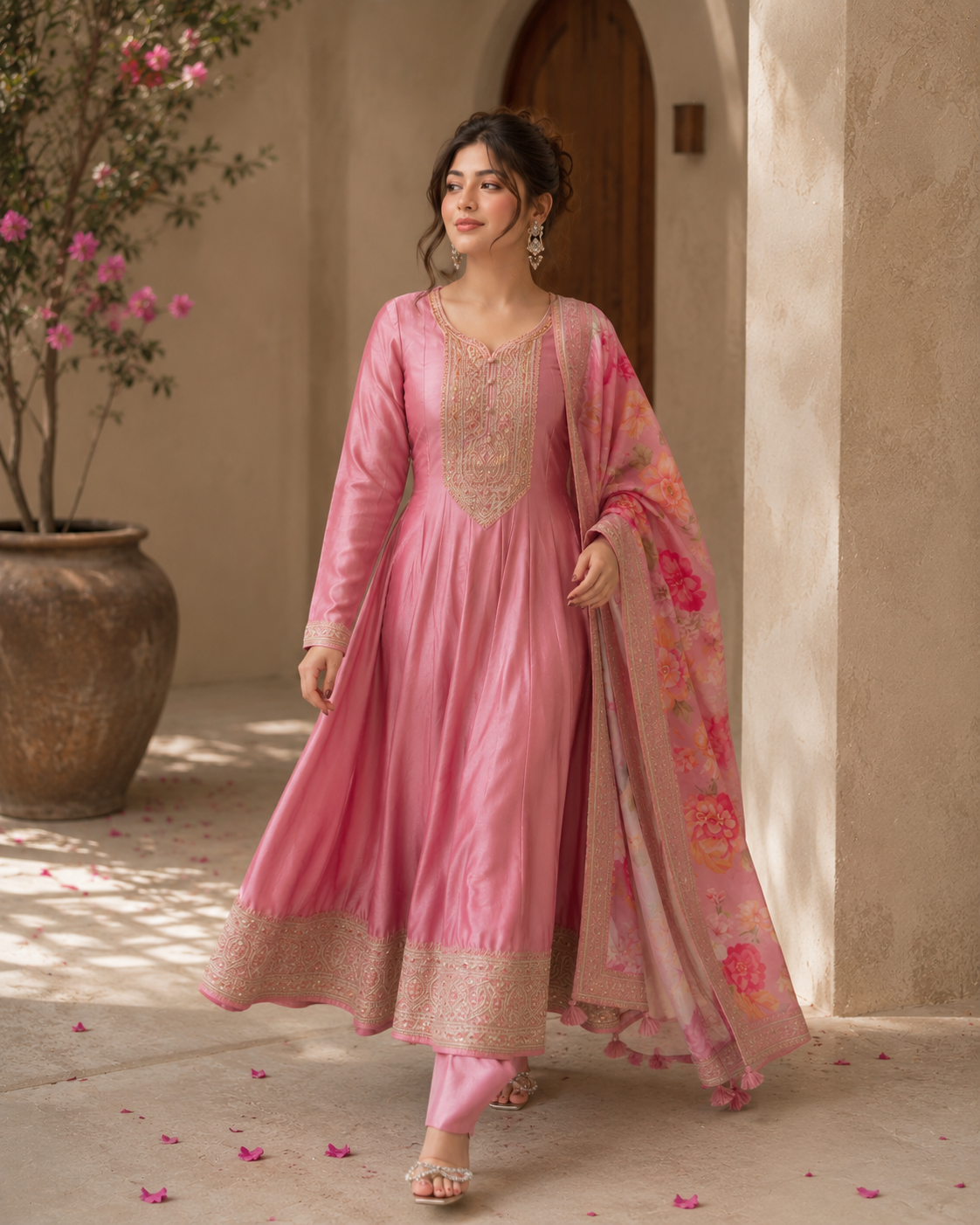 Mehfil Magic Silk Anarkali