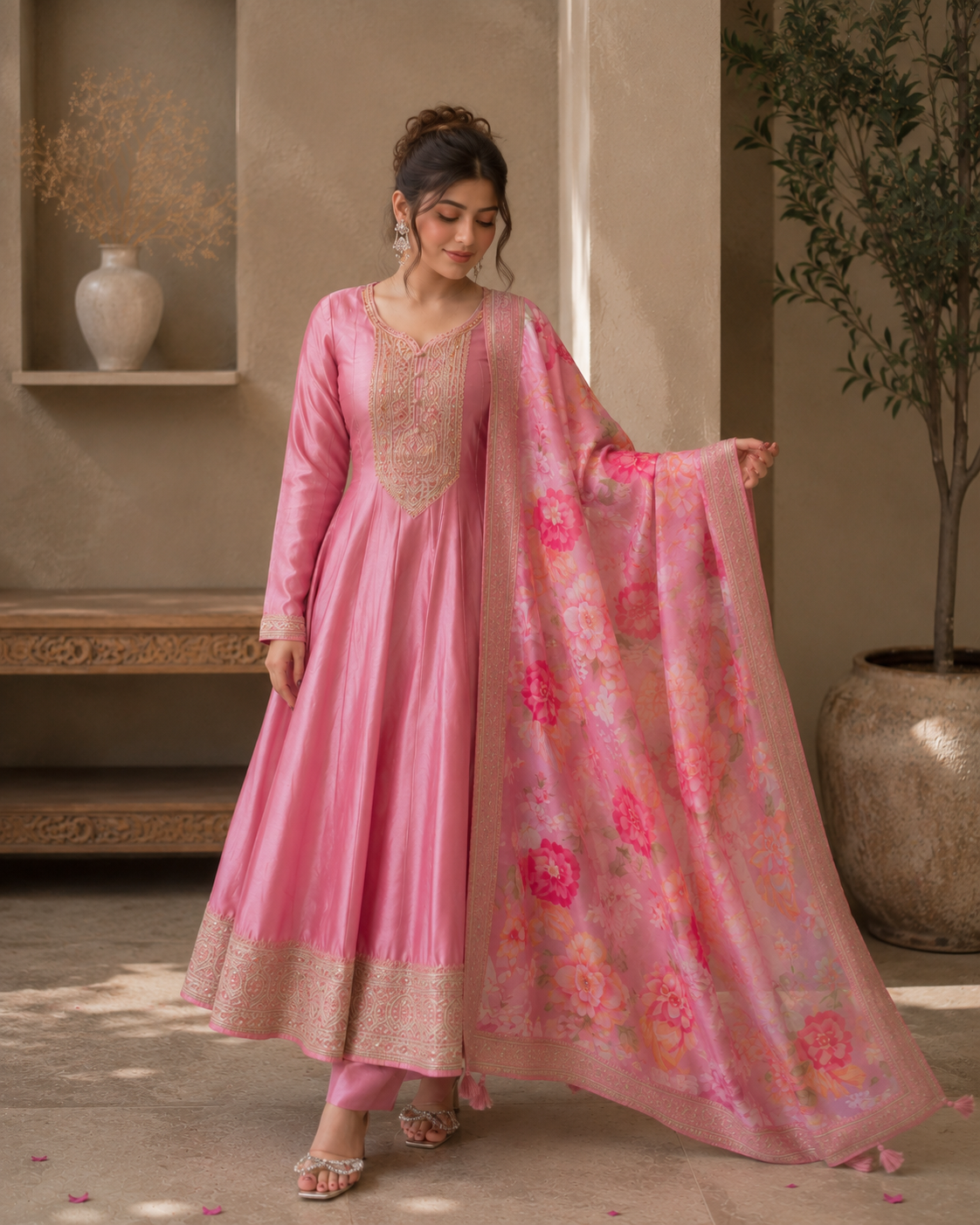 Mehfil Magic Silk Anarkali