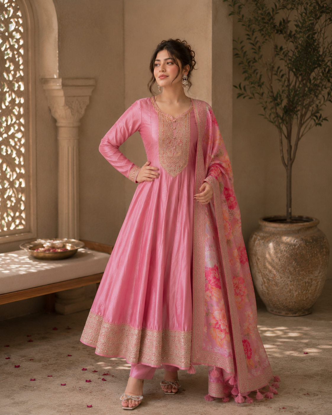 Mehfil Magic Silk Anarkali