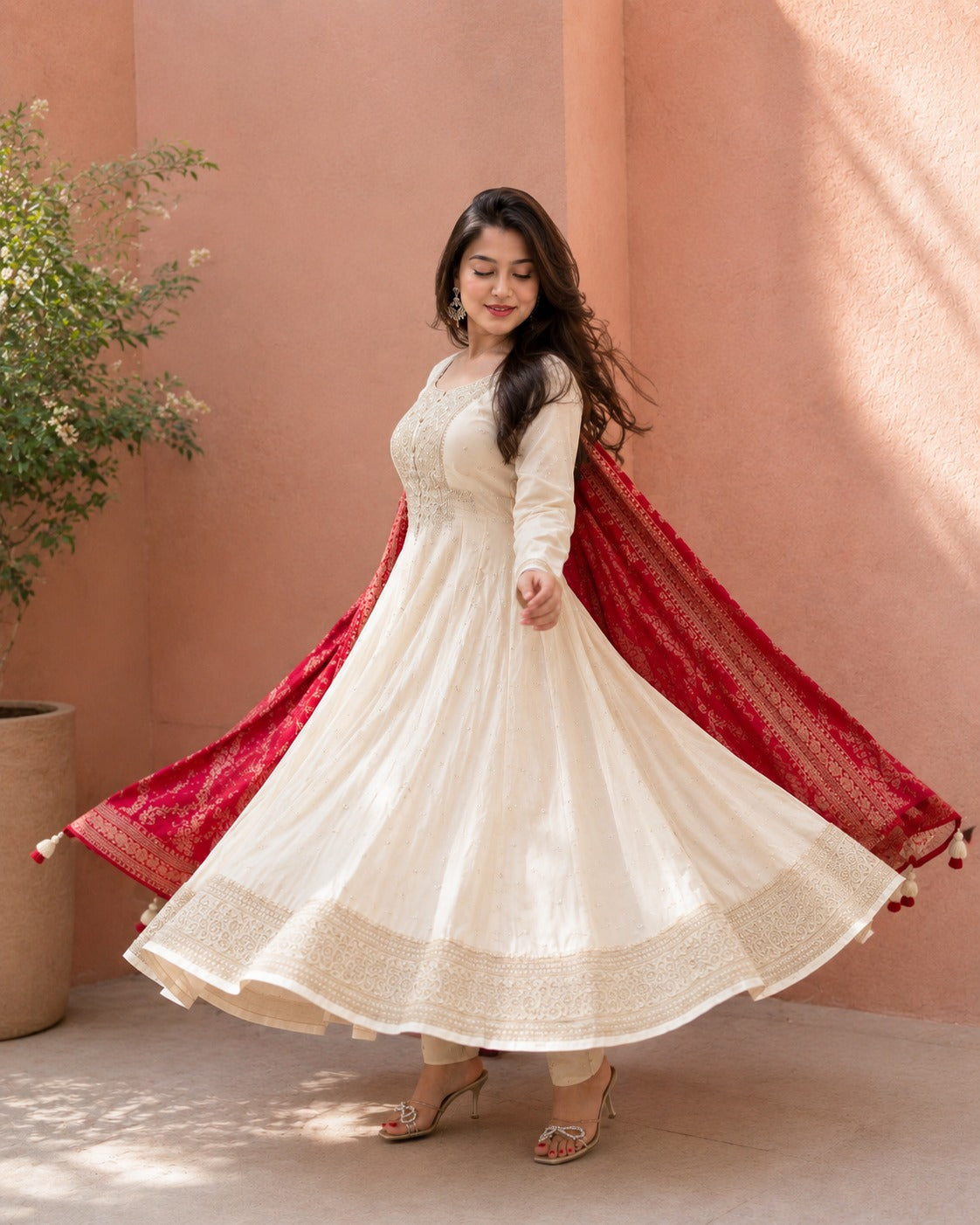 Chandni Charm Flared Suit